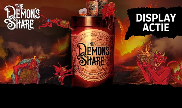 The Demon’s Share Slijter Display Actie